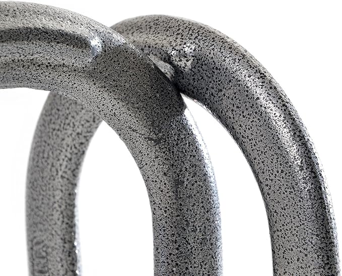 Franklin Sports Horseshoe Set - Cast iron Horseshoes and Steel Stakes - Official Size and Weight - Perfect for Yard and Beach - Recreational