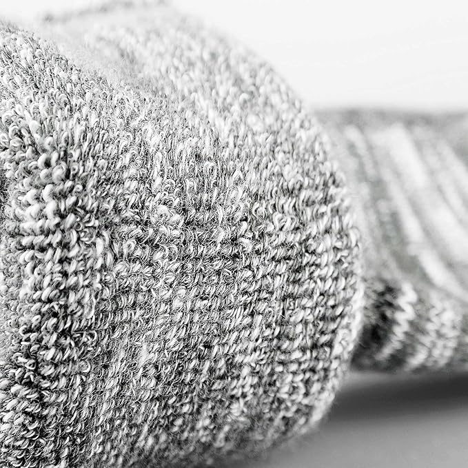 FEIDEER Men's Hiking Walking Socks, Multi-Pack Wicking Cushioned Outdoor Recreation Hiking Socks