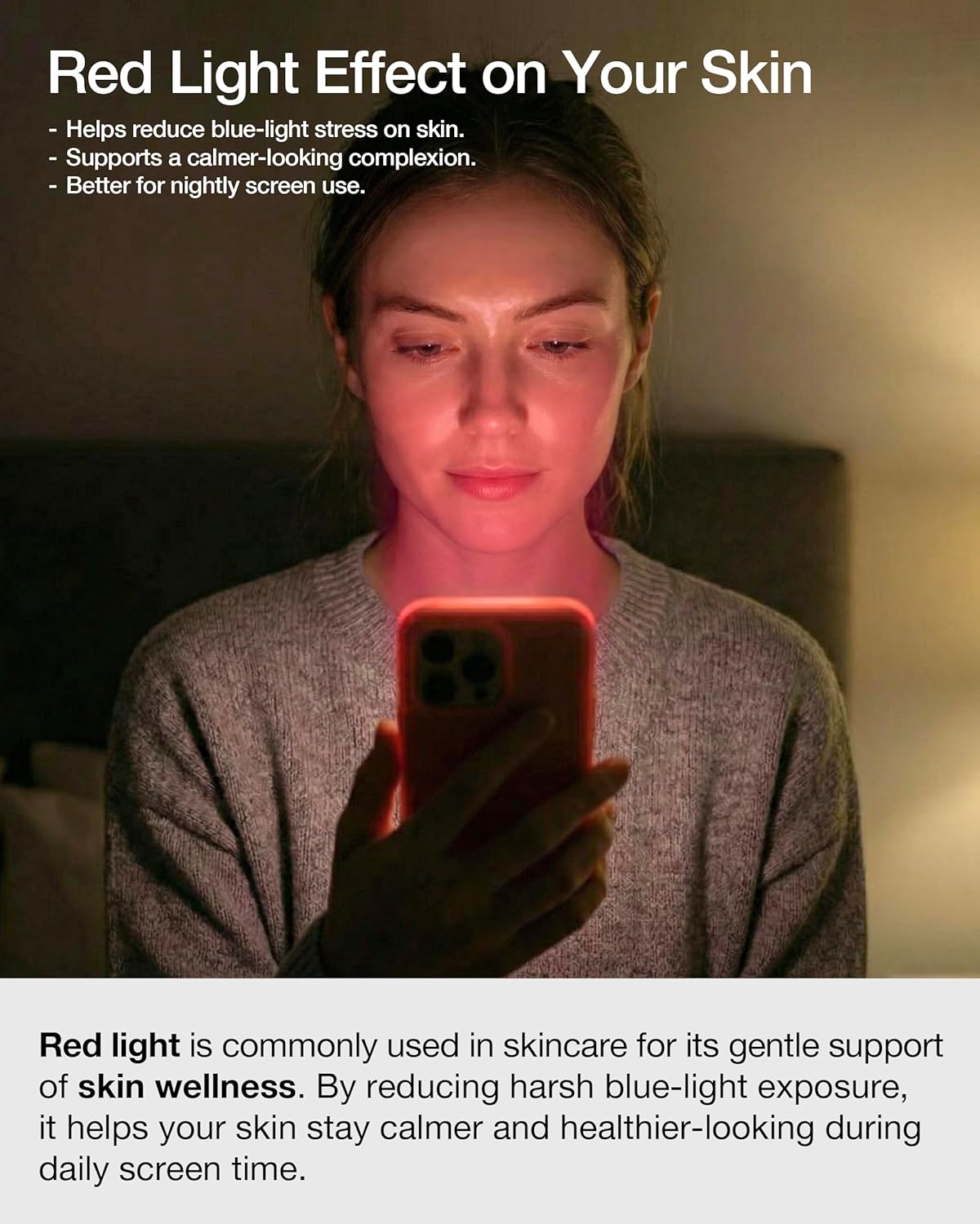 17 [3X 9H [2 Pack] UARMOR Screen Protector for [iPhone Pro] Red Light Converter, Anti-Blue Light, Impact Resistance]