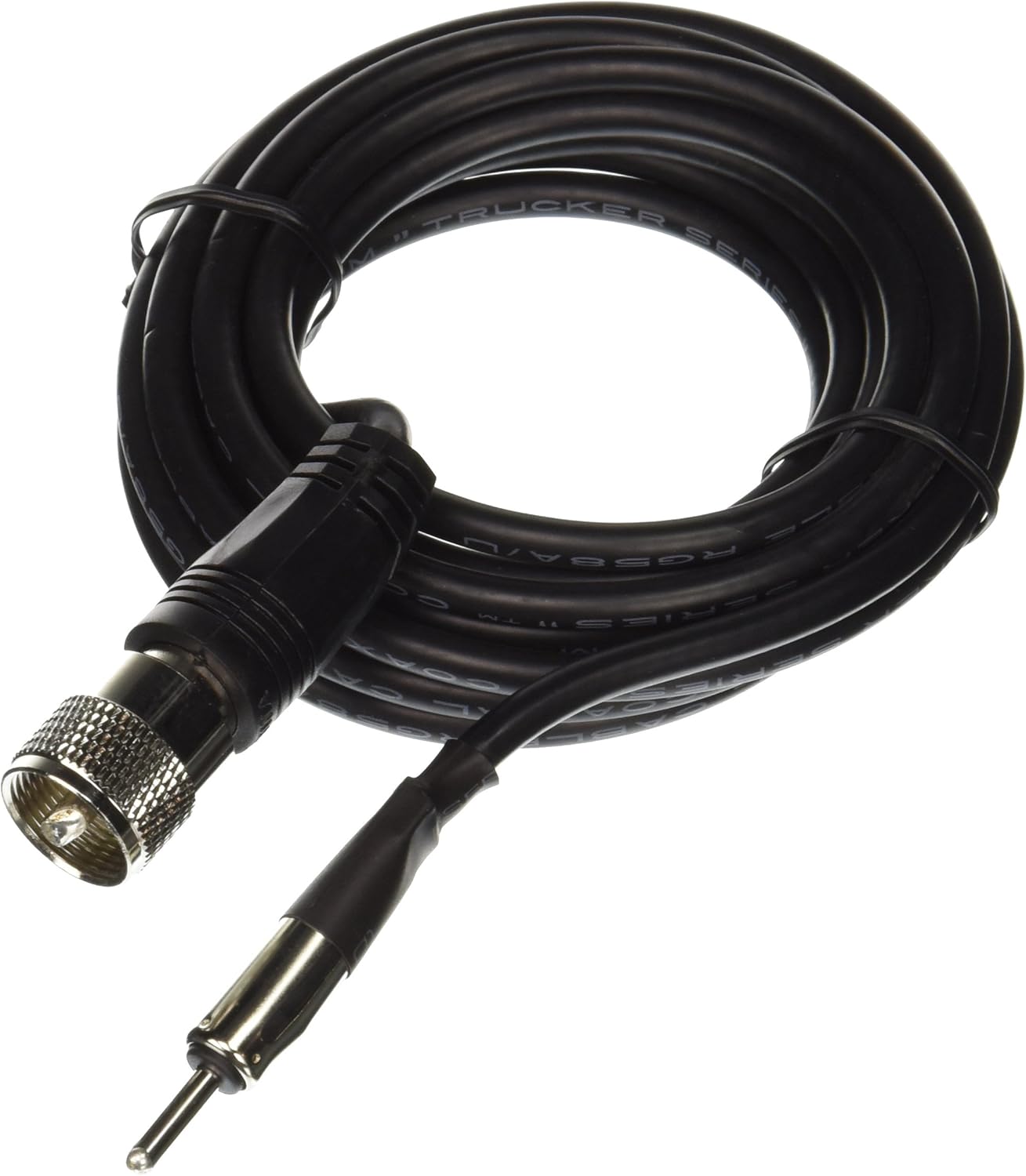 RP-100C 10' RoadPro AM/FM Antenna Coaxial Cable,Black