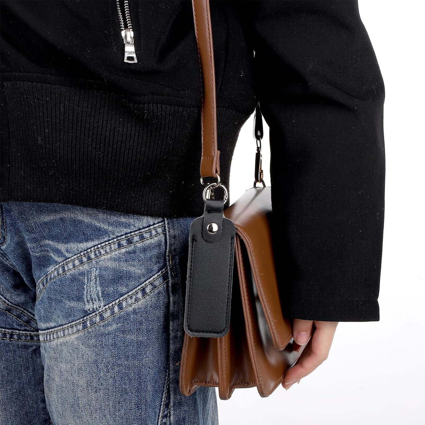 SynHHergyx 3 Pcs USB Flash Drive Case Leather Storage Cases. Anti Lost Thumb Flash Drive Holder USB Holder Protective