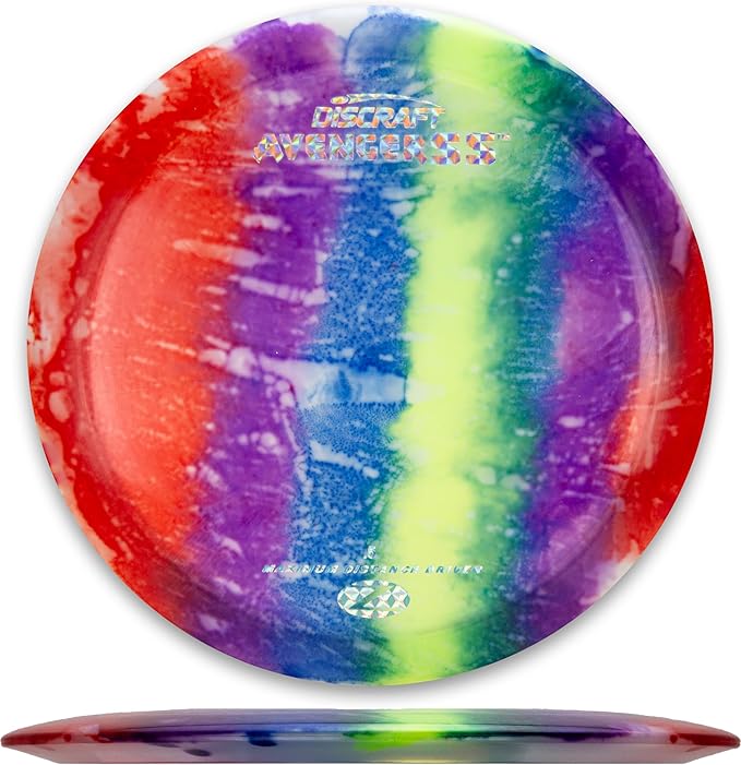 Discraft Z Fly-Dye Two Pack – Disc Golf Set | Buzzz & Nuke SS | Zone & Raptor | Sol & Avenger SS | Perfect for Men, Women, and Kids | Disc Weight, Color & Foil Will Vary