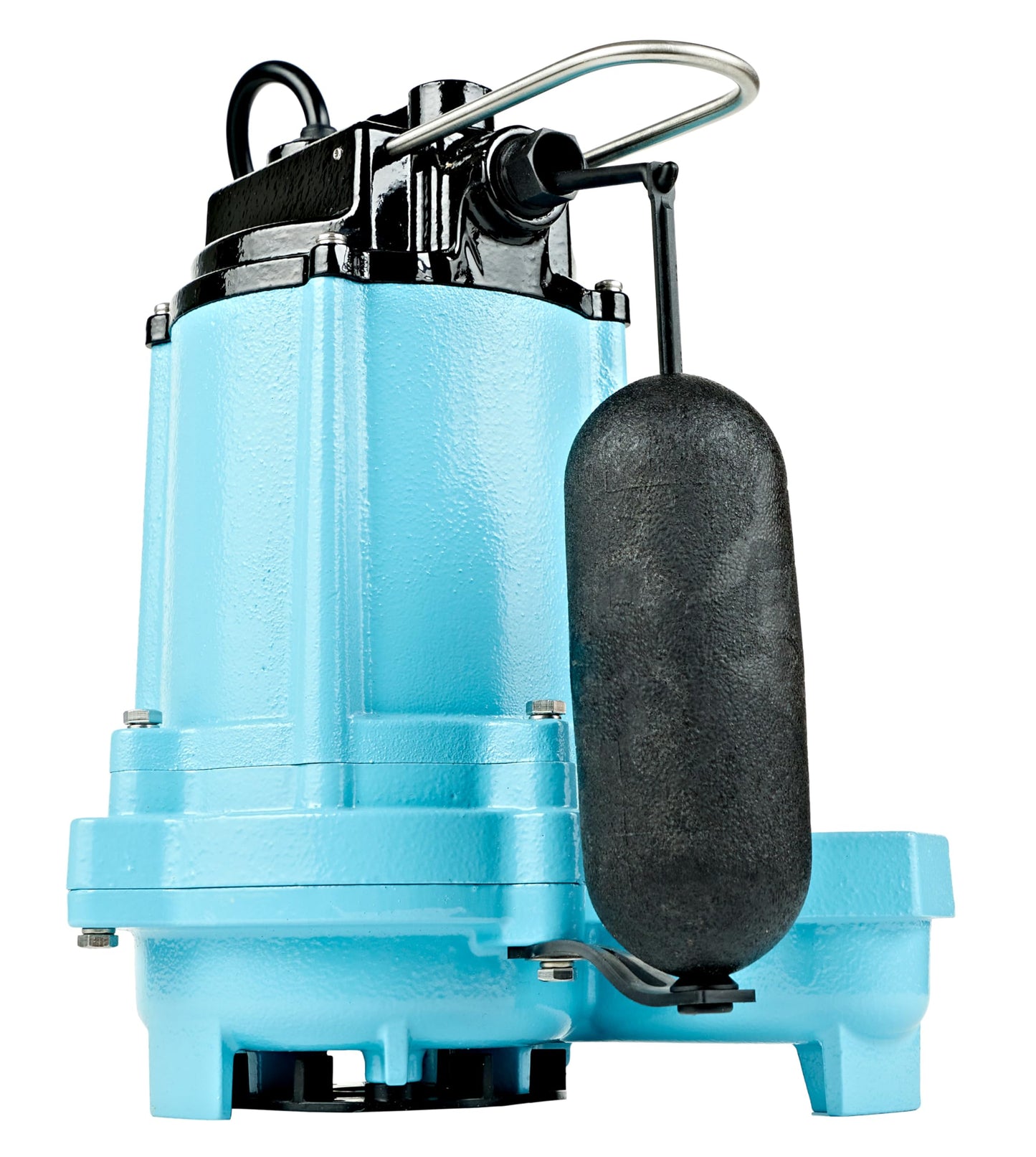 Little Giant 15EC-CIA-SFS 115 Volt, 3/4 HP, 4800 GPH Effluent/Sump Pump with Integral Snap-Action Float Switch, 10-Ft. Cord, Blue, 14942784