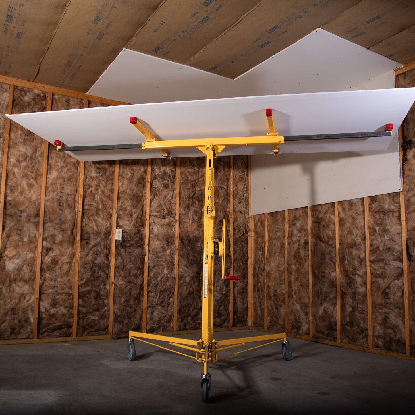 Panellift® The Original Drywall Lift 439, Professional-Grade Chain-Drive Sheetrock Hoist for Walls and Ceilings, 14 ft 5 in Max Lift, 200 lb Capacity