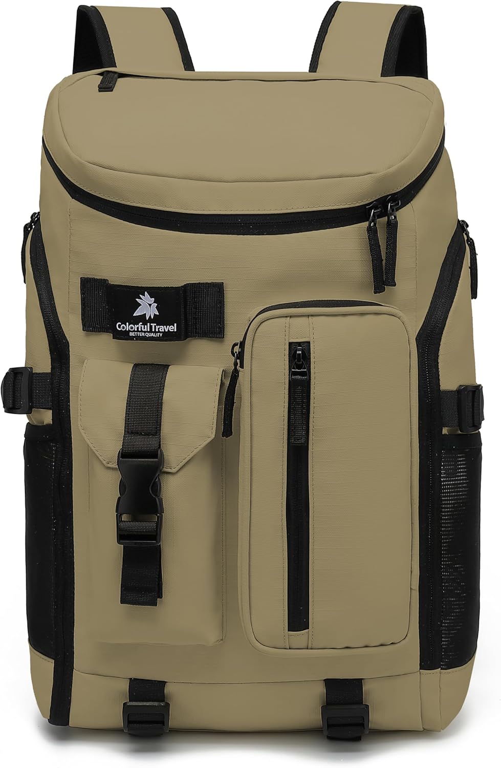 Backpack 4-Way Kalesi Gym Duffle Tennis Bag Waterproof with Shoes Compartment for travel Sport Hiking laptop (Wood