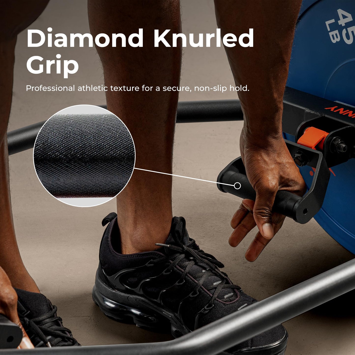 Sunny Health & Fitness Olympic Hex Barbell Trap Bar - OB-TRAP