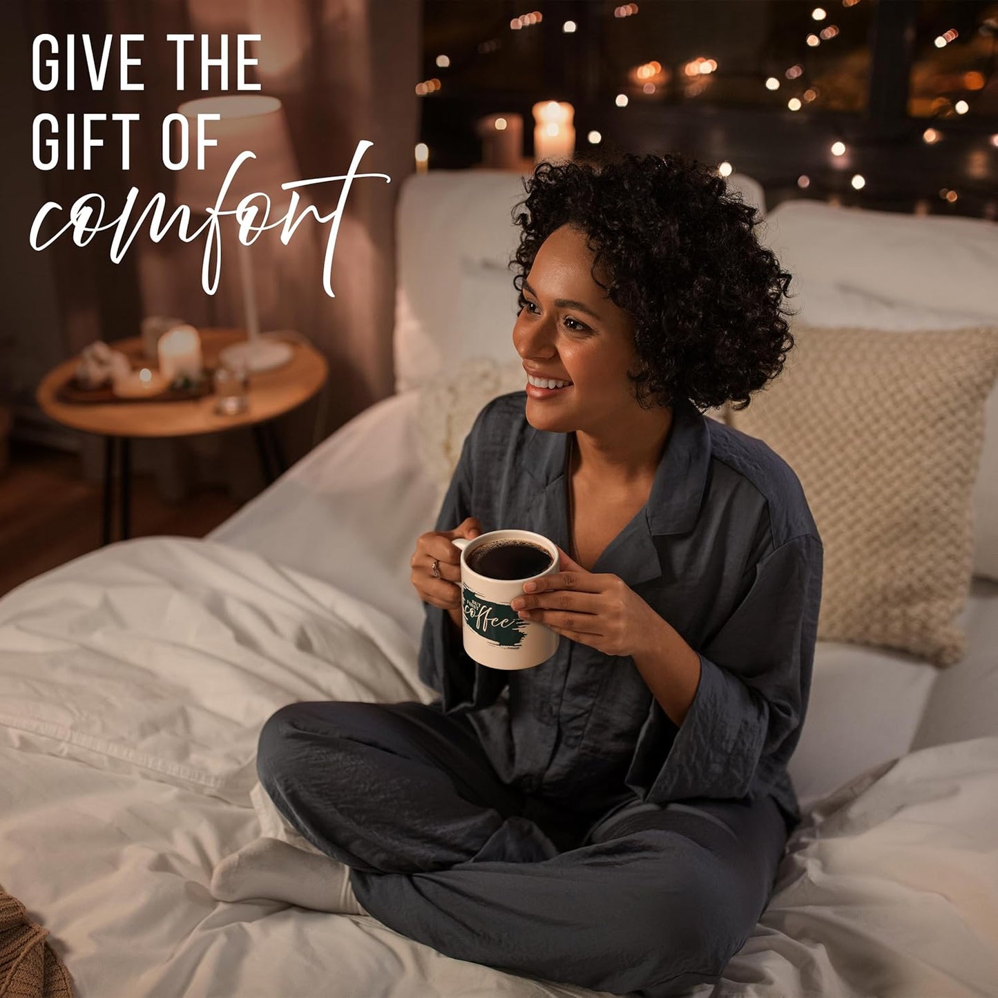 Regine Switzerland Coffee Gift Set - 5 Gourmet Ground Coffee Flavors with Mug - Perfect Unique Christmas Gift