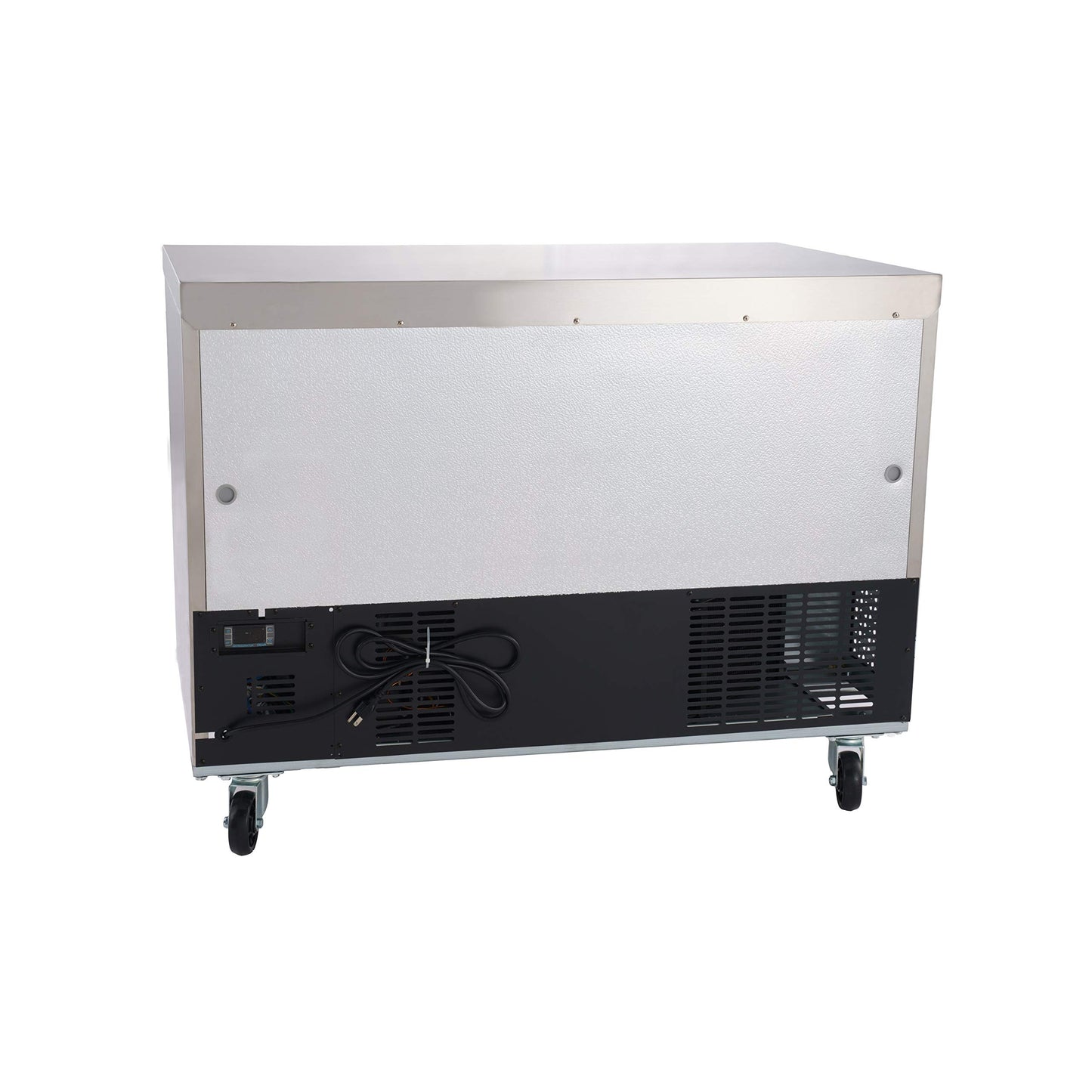 PEAK COLD Commercial Under Counter Stainless Steel Freezer; 48" W