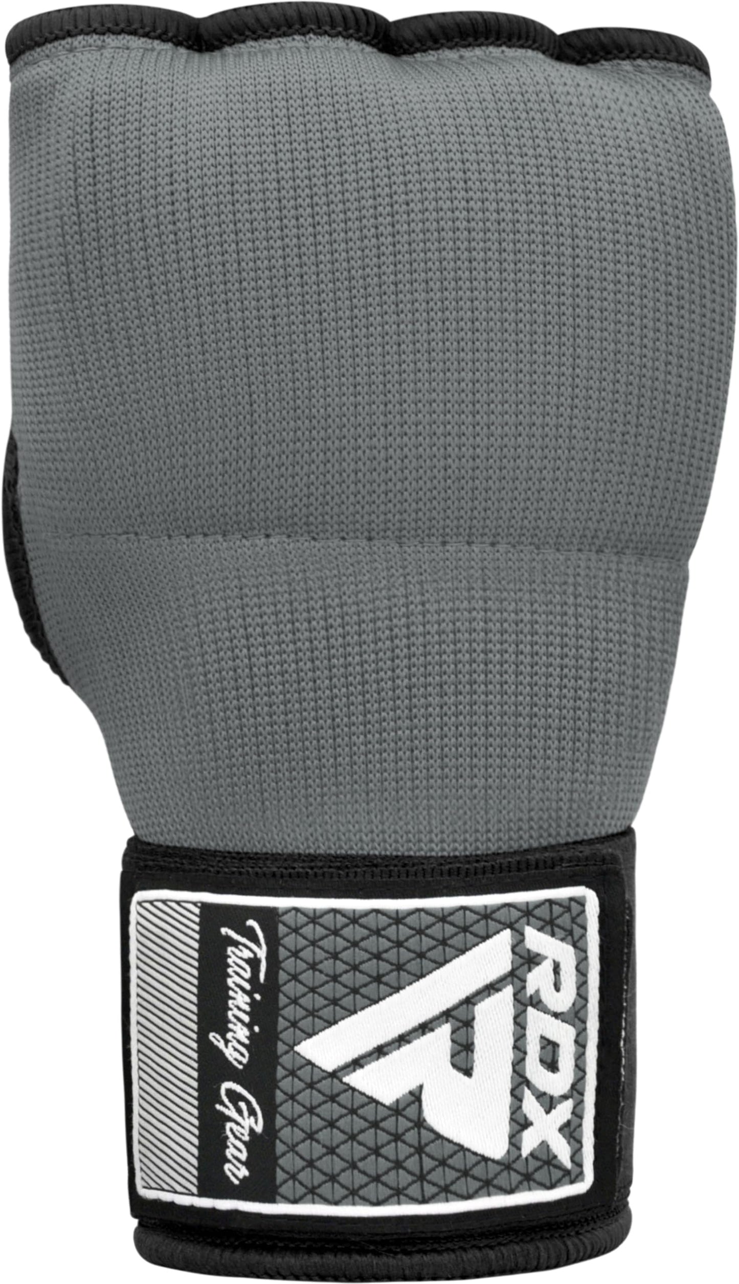 RDX Gel Boxing Hand Wraps Inner Gloves Men Women, Quick 100cm Long Wrist Straps, Elasticated Padded Fist Under Mitts Protection, Muay Thai MMA Kickboxing Martial Arts