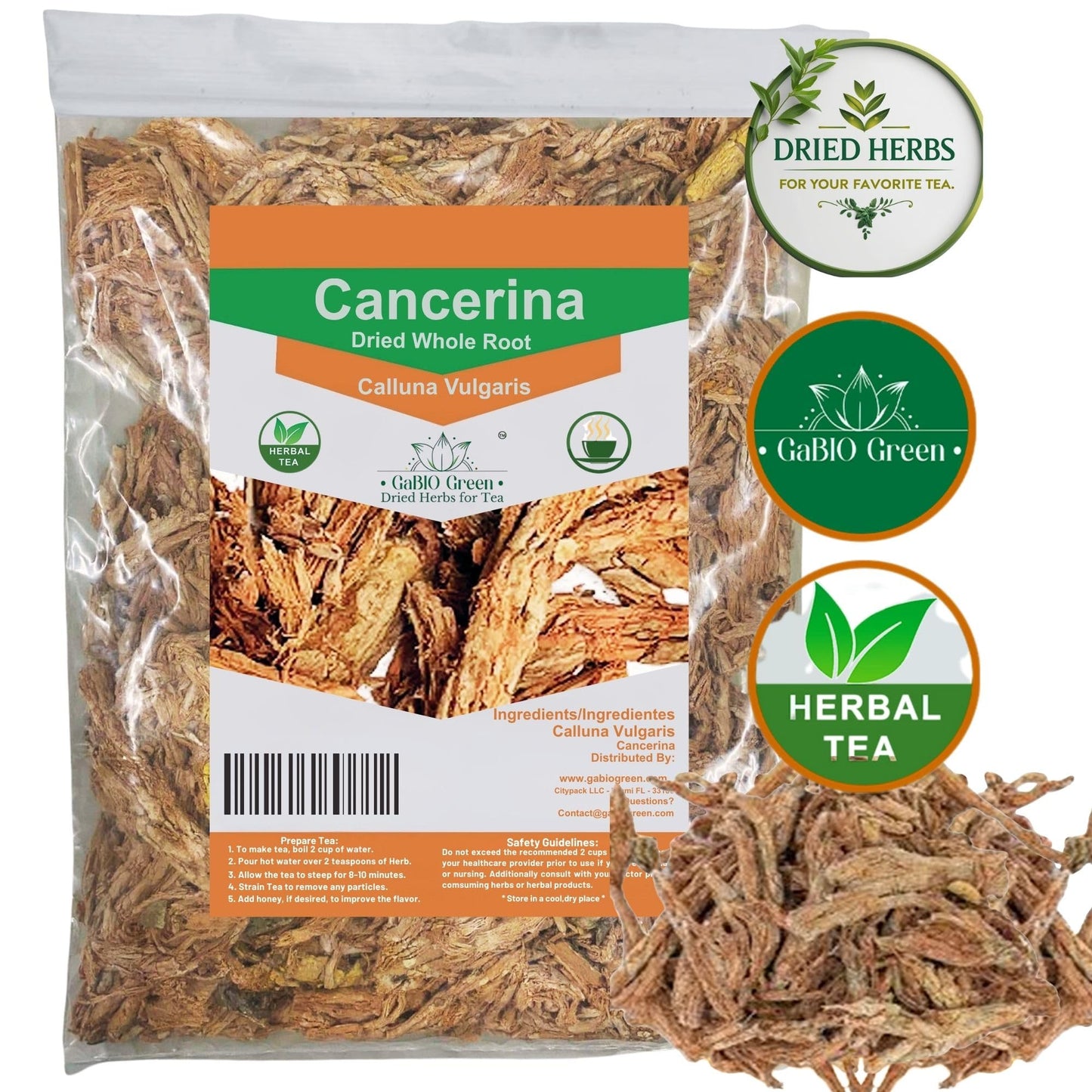 Cancerina Hierba Mexicana 8 oz -100% natural Cancerina Tea Herbs 8 oz, Calluna Vulgaris, Cancerina Herbs, Hierva mexicana, Anahuac Cancerian, Resealable Bag. Packing in USA (8 oz)