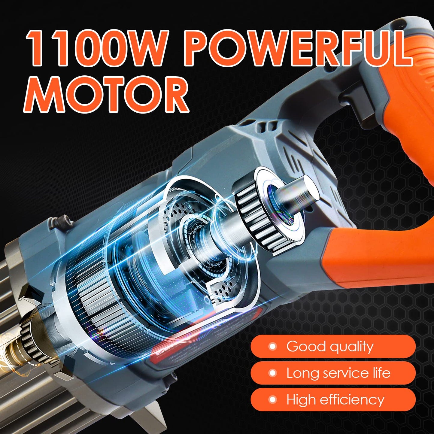CENTALL 5/8 Inch Electric Rebar Bender 1100 W Hydraulic Rebar Bending Machine Max16 mm Rebar within 2-2.5 s Easy Bending Rebar Steel Bar HRB-16 (Grey + Orange)