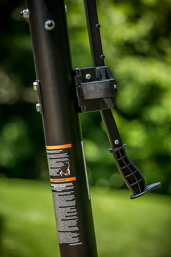 Silverback NXT Portable Adjustable 10ft Outdoor Basketball Hoop - 50" and 54" Basketball Goal Backboard Available - Assembles in 90 Minutes