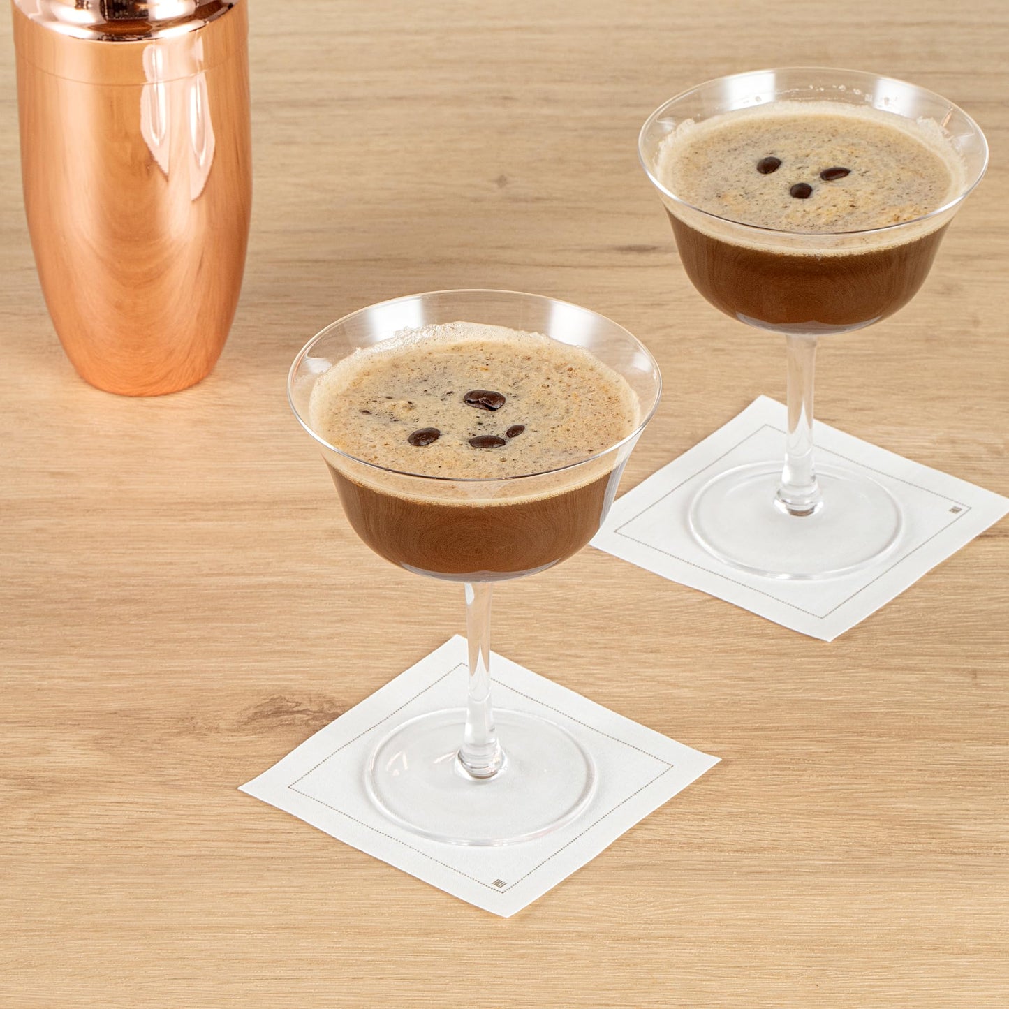 Restaurantware-Vetri 13 Ounce Flared Coupe Glasses, 6 Dishwashable Martini Glasses - No Lead, Long Stemmed, Clear Glass Cocktail Drinkware, For Hosting Parties, Serve Margarita Or Cosmopolitan