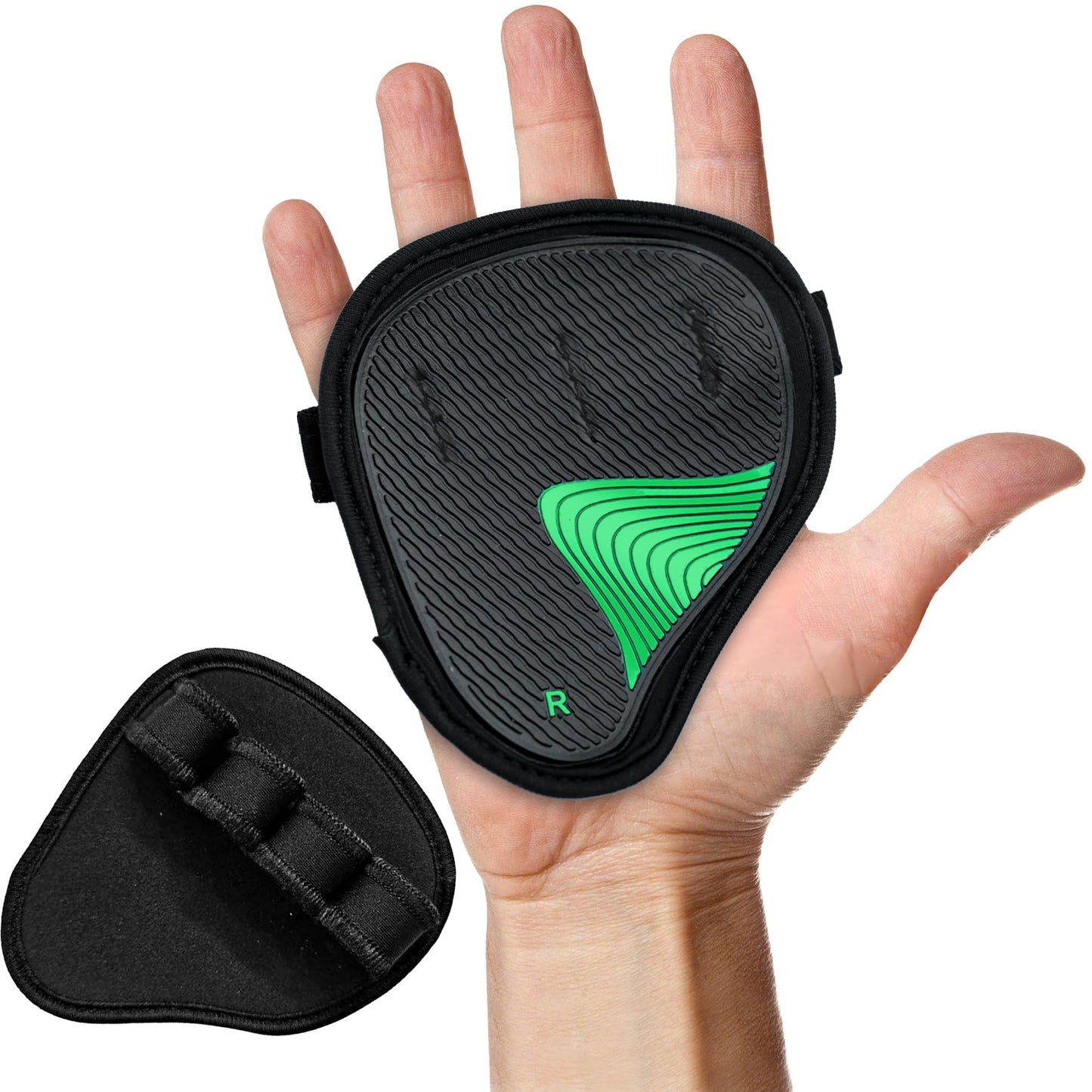 POSHOME Neoprene Gym Grip Pads for Weight Lifting – Non-Slip Hand Grips for Men & Women – Workout Gloves Alternative for Pull Ups, Deadlifts, Fitness & Training – Easy Lifting Grips Gym Pads