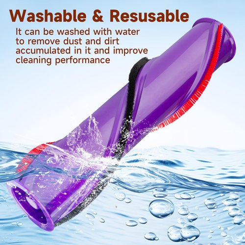 For Dyson V8 Roller Brush Replacement - For Dyson V8 Animal/Motorhead Cordless Vacuum Head Attachments, Part No. 967485-01