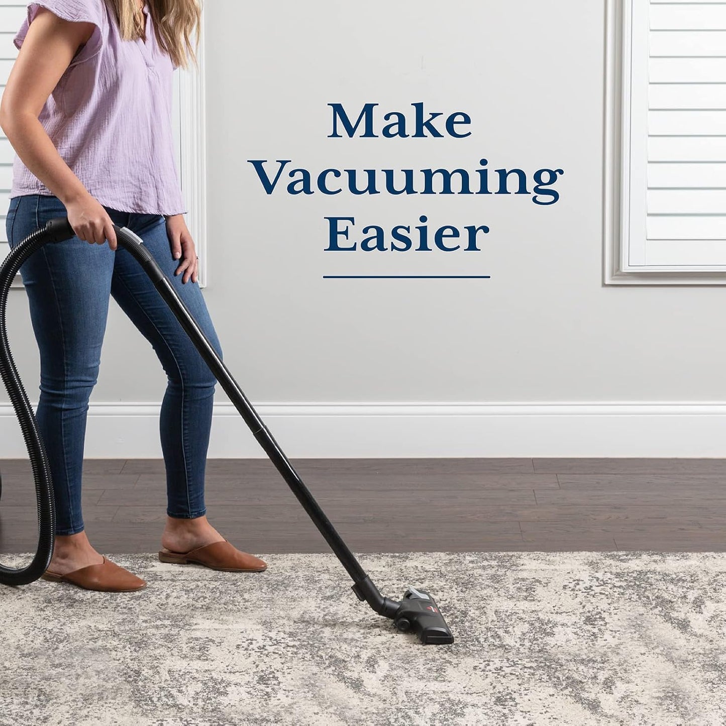 Veken Rug Pad Gripper - Non-Slip 6x9 Ft Thick Mat for Hardwood & Tile Floors | Keeps Rugs Secure