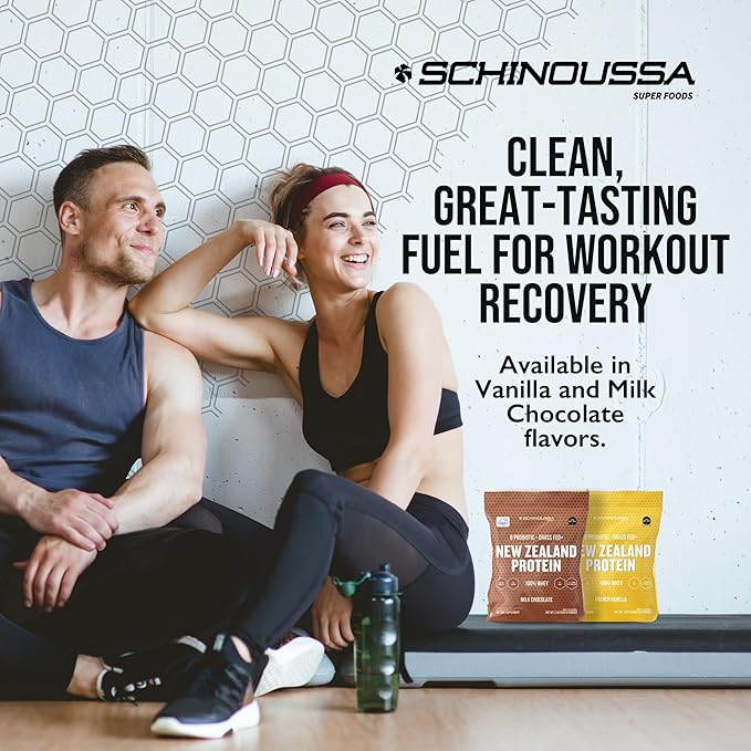Probiotic Whey Protein Powder | Grass-Fed | Chocolate | 2 lb | Gut Health & Immune Support | 8 Probiotic Strains | Protein for Muscle Recovery & Digestive Health