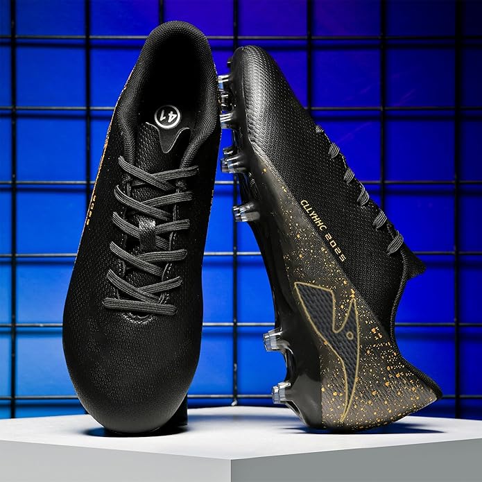Mens Soccer Shoes Womens Indoor Outdoor Football Cleats Unisex Baseball Turf Shoe Youth Rugby Adult AG FG TF Football Boots Wide Training Sneaker