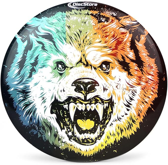 Discraft ESP Buzzz Supercolor Midrange Disc Golf Disc - Custom Design Discraft Discs - Straight Flying and Great for All Skill Levels - Free Mini Marker Included