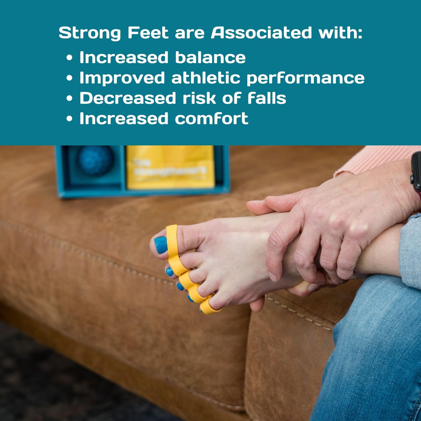 Gait Happens Toe Strengtheners to Build Strong Feet for Better Balance, Comfort, and Confidence in Every Step