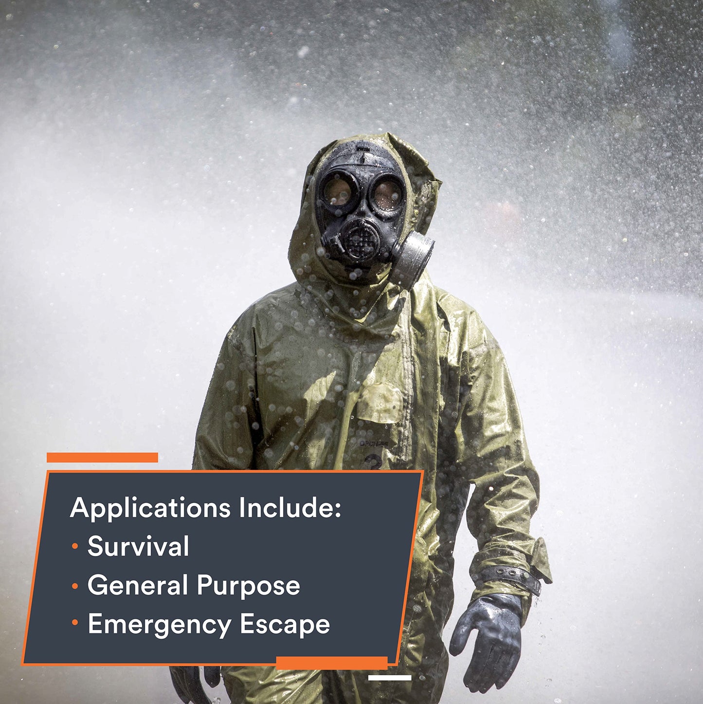 MIRA Safety CBRN Full Face Reusable Respirator-Mask Gas Mask (CM-7M Mask WITH Drinking System)