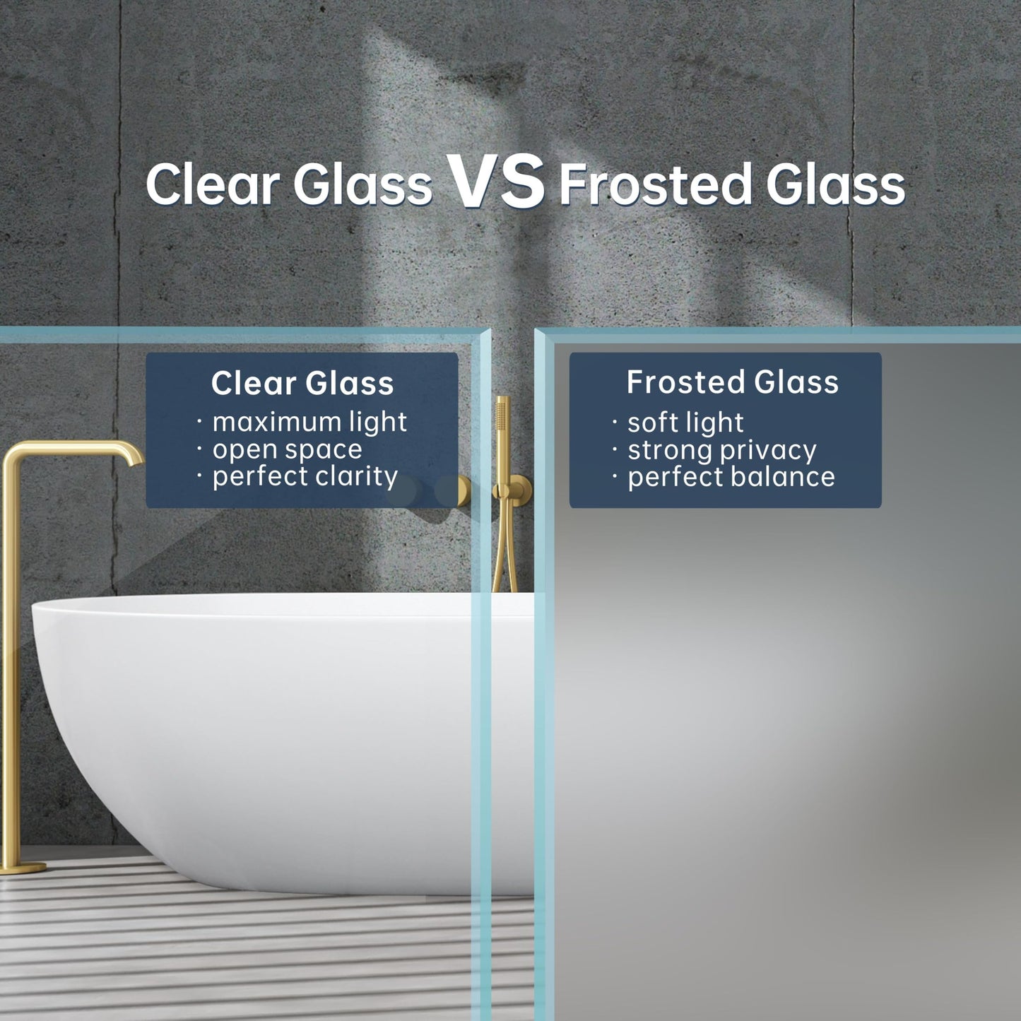 FELYL Double Sliding Shower Door 43-48" W x 72" H, Brushed Nickel, Bypass Shower Door, Clear Glass, Framed, 1/4" (6mm) Tempered Glass