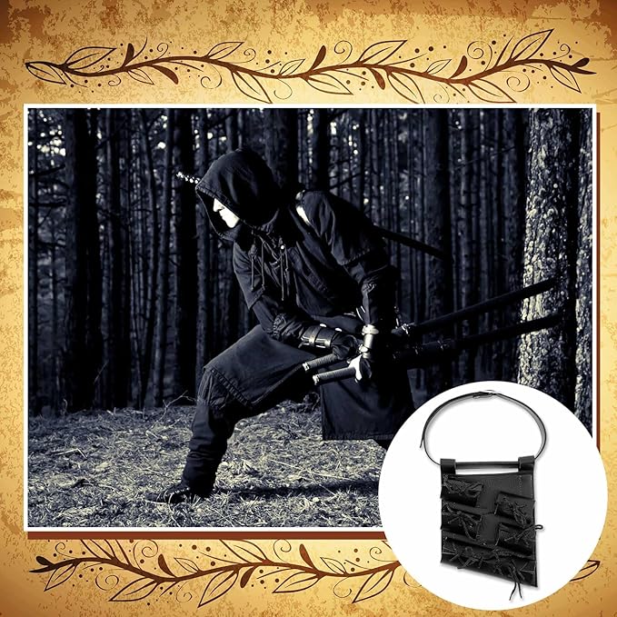 Patelai Sword Bag Adjustable Carry Case Katana Leather Strap Belt Holster for Cosplay Anime Costume