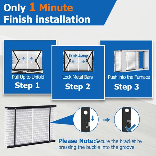 2 Pack 413 Replacement Filter Compatible with AprilAire Whole House Air Purifier 1410, 1610, 2410, 2416, 3410, 4400, MERV 13 Filters, Actual Size: 28"x16"x4", Nominal Size: 25x16x4