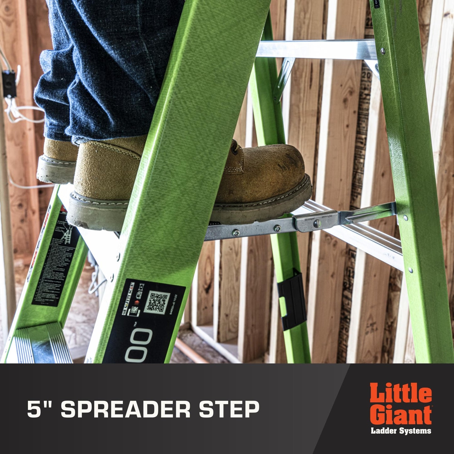 A-Force 6' Stepladder FG Type I