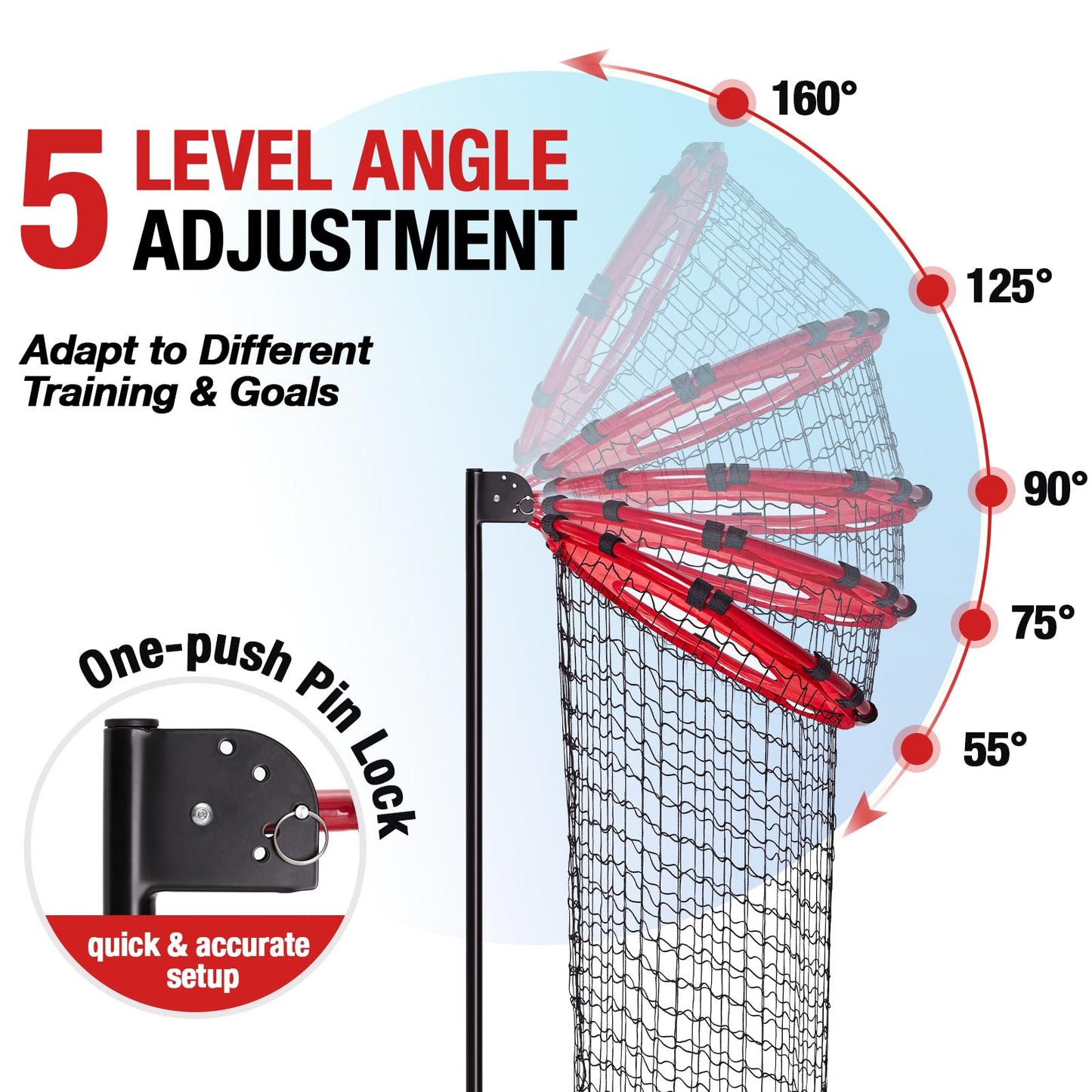 ZEALFEEL Volleyball Setter Training Net 6 Height & 5 Angle Adjustments, Volleyball Setter Training Equipment with Target Cloth Collection Bag 4 Wheels & Sandbag, Setting Trainer for Indoor Outdoor