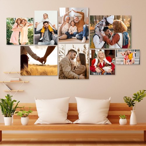 Cara Nonna Custom Canvas Prints - Personalized Photo Wall Art | Framed 11x14 Picture Gift