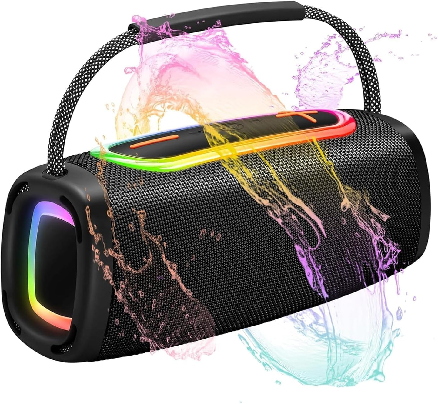Matast 6000mAh, 36H BT5.4 IP6 24W Bluetooth Speaker Playtime Portable Wireless Speaker with Loud Stereo Sound