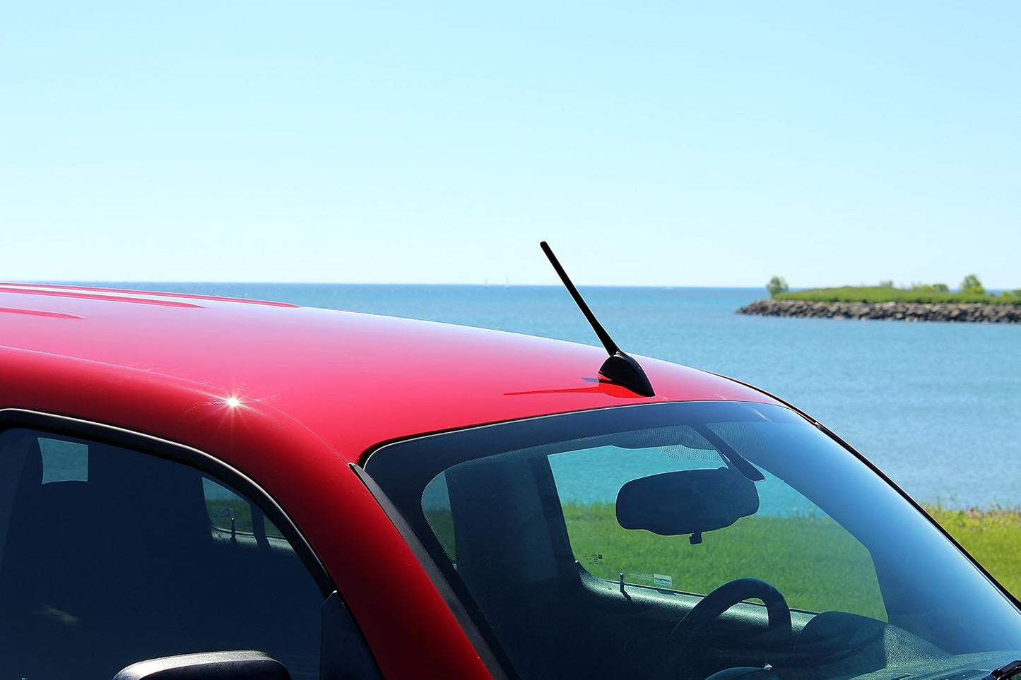 AntennaMastsRus 8 Inch 3 (2004-2018) - Screw-On Antenna is Compatible with Mazda