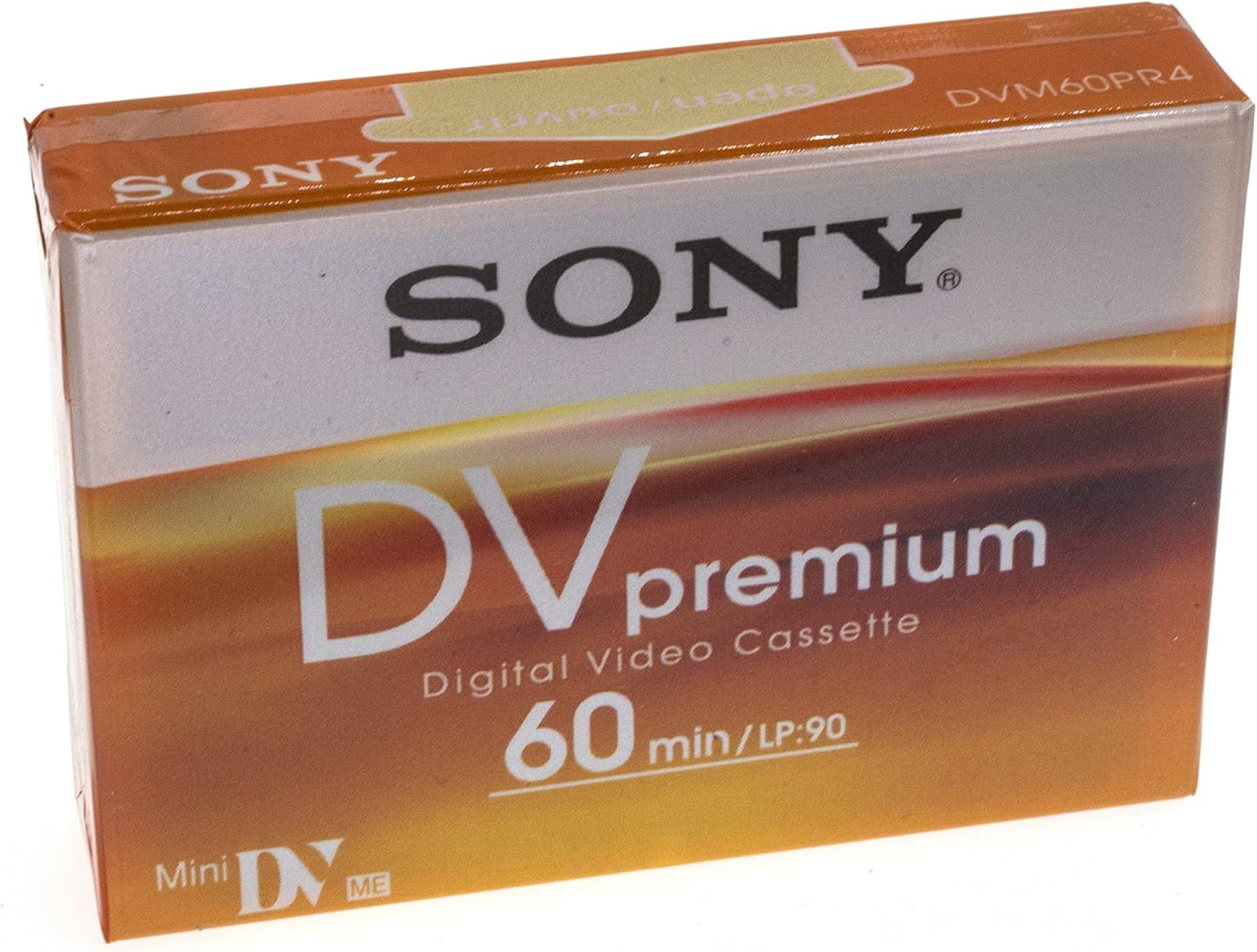 Sony Cassette, 60 Premium Grade DVC Camcorder Videotape Minutes