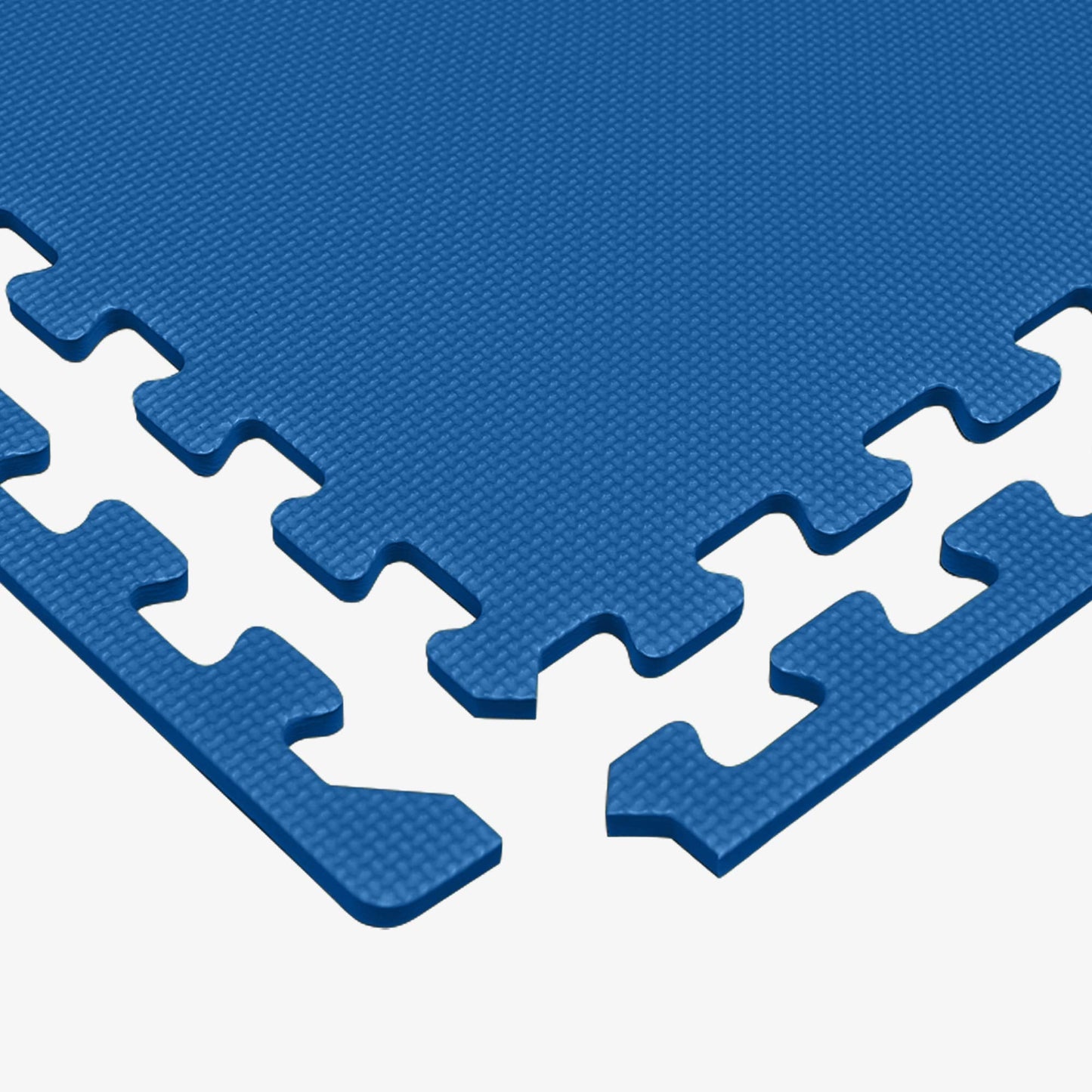 We Sell Mats 1/2 Inch Thickness Multipurpose EVA Foam Floor Tiles, Interlocking Floor Mat for Indoor Gym and Home Use, 24 in x 24 in, Blue, 24 Square Feet (6 Tiles)