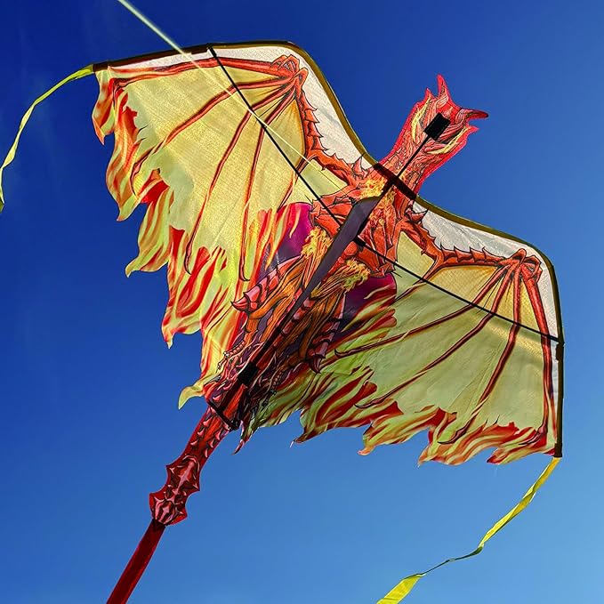 Dragon Kite for Adults, Kids Kite, Kite boy,Beach Kite, Large Kite,Kites for Kids Ages 8 12 Easy to Fly, Kite for Beginners