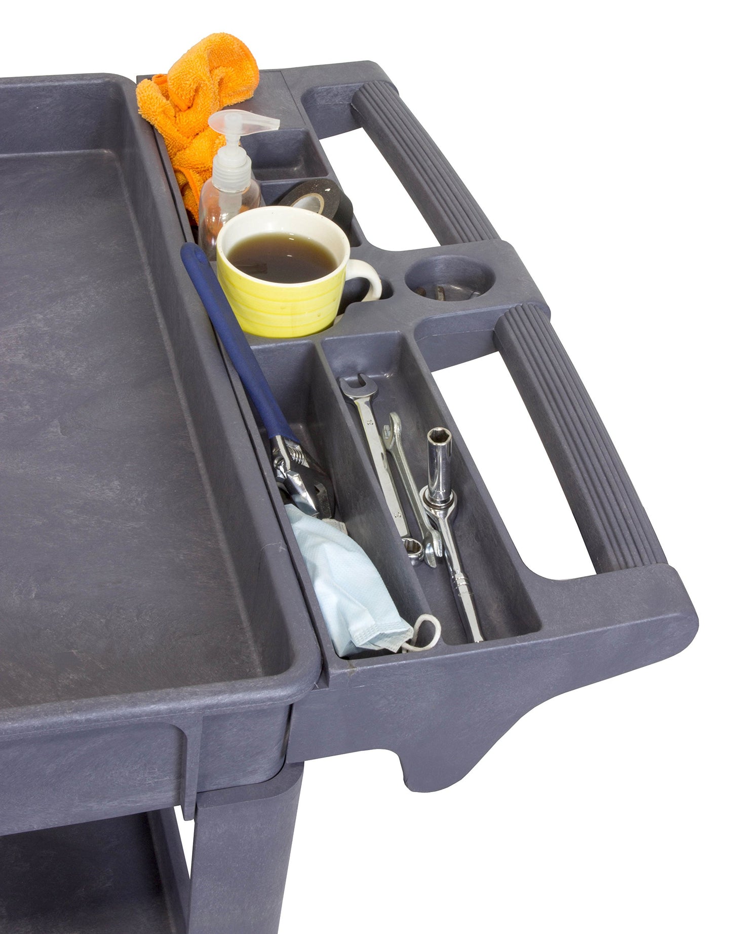 WEN 500-Pound Capacity 46 By 25.5-Inch Extra Wide Service Utility Cart