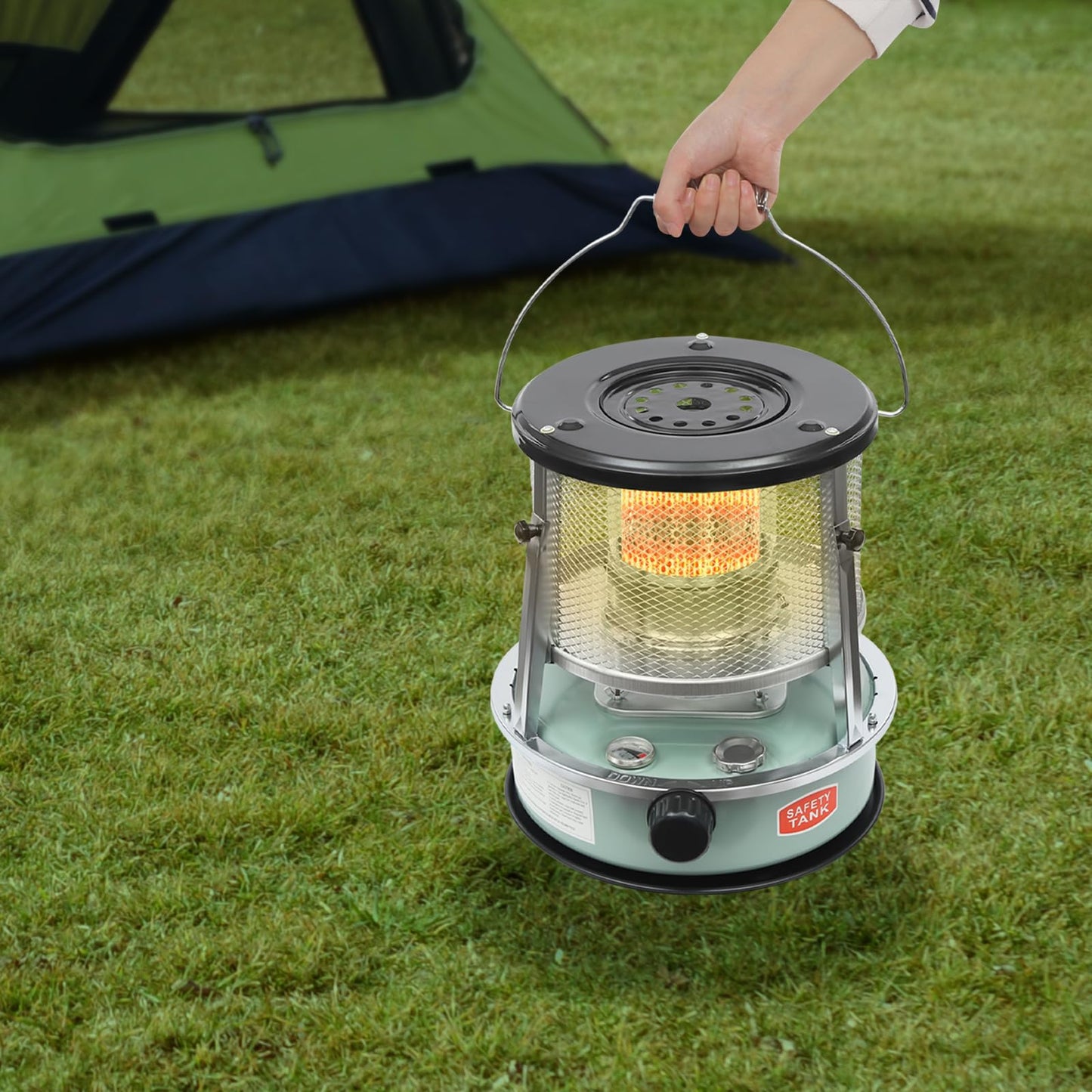 Outdoor Camping Kerosene Heater, Portable Kerosene Heater, Outdoor Stove, for for Hunting, Hiking, Survival Emergency & Patio, Ice Fishing, Etc