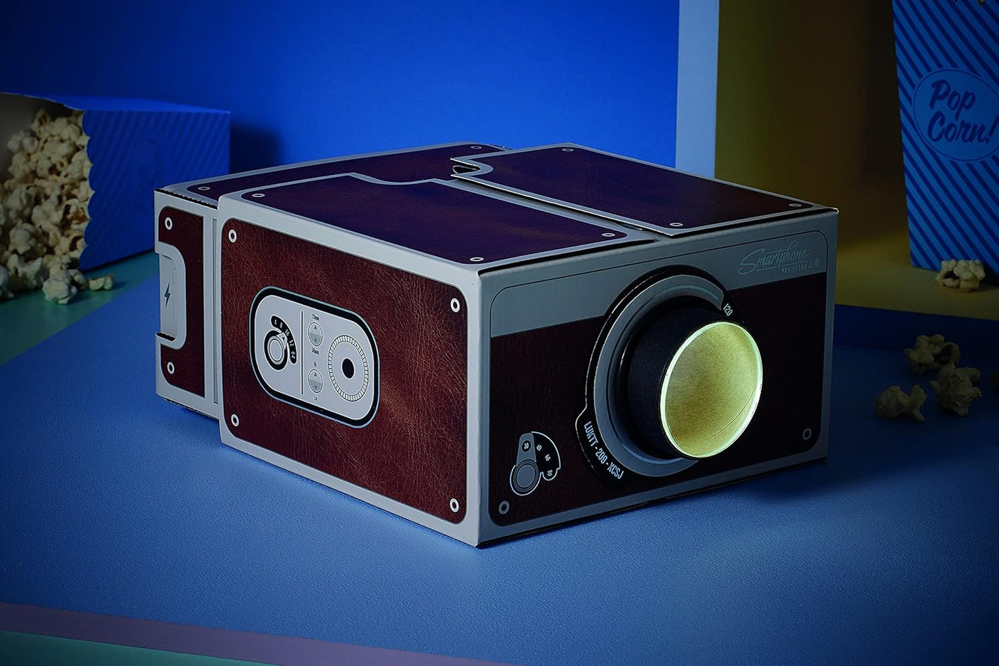 Luckies of London Ltd Luckies - Smartphone Projector Portable Projector For Home Cinema Mobile Phone Accessories Mini