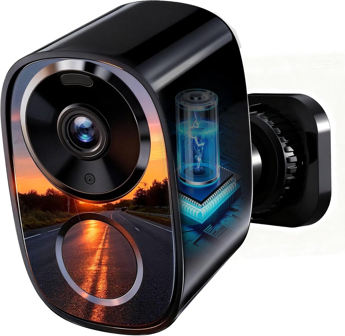 realhide 2026 2K 2.4G/5G, 6-Month IP66 2-Way Enhanced UHD Security Cameras Wireless Outdoor Free Cloud & SD Storage