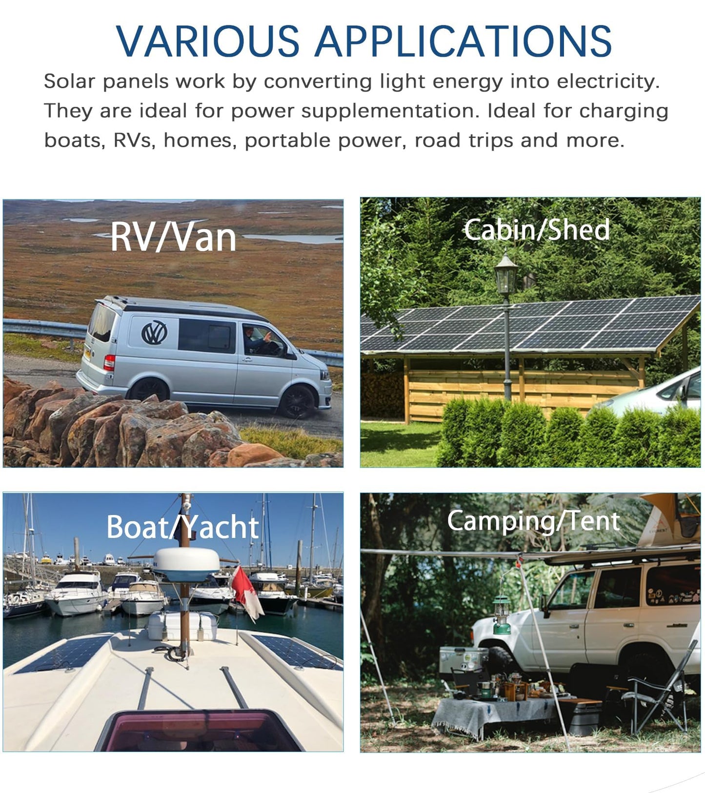 Flexible Solar Panel kit 200W 12V,2PCS 100W Monocrystalline Module,20A Charge Controller,Extension Cable Off-Grid Charger for RV Boat Van Car Curve Surfaces (Black)