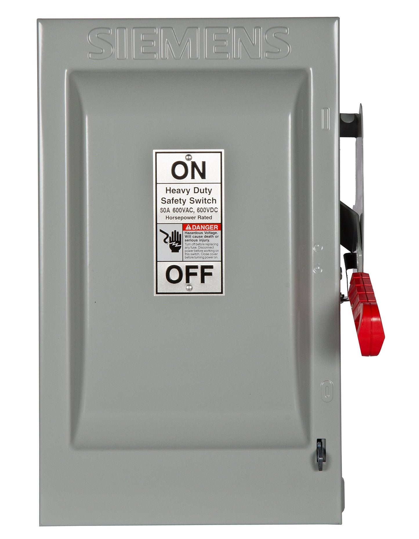 SIEMENS HNF362 60-Amp 3 Pole 600-volt 3 Wire Non-Fused Heavy Duty Safety Switches