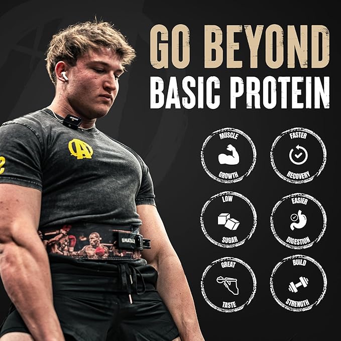 Animal Whey Isolate Protein Powder - Loaded for Pre & Post Workout Muscle Builder and Recovery with Digestive Enzymes for Men & Women - 25g Protein, Great Taste, Low Sugar - Cookies & Cream 10 lbs