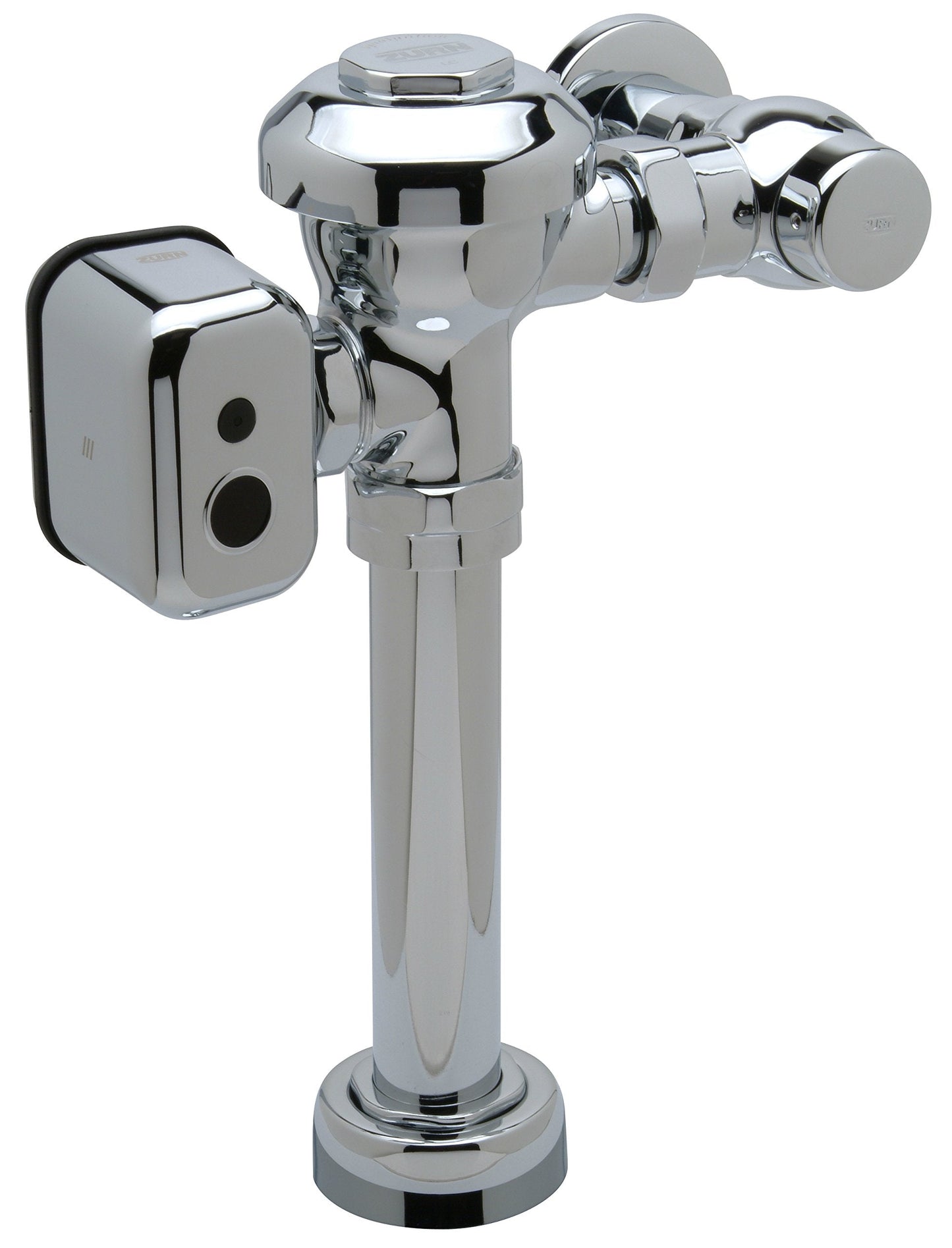 Zurn ZEMS6000AV-HET-IS AquaVantage Exposed Hardwired Sensor Flush Valve, 1.28 GPF, 11-1/2" Rough-In, 1-1/2" Top Spud, In Wall Sensor Chrome
