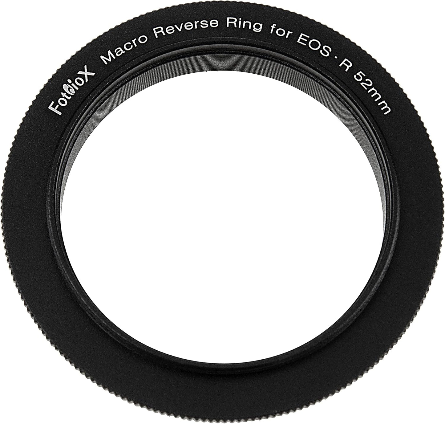 Fotodiox 52mm 52mm Cameras,Black,52-CRF Macro Reverse Ring Compatible with Canon RF - Camera Mount to Filter Thread