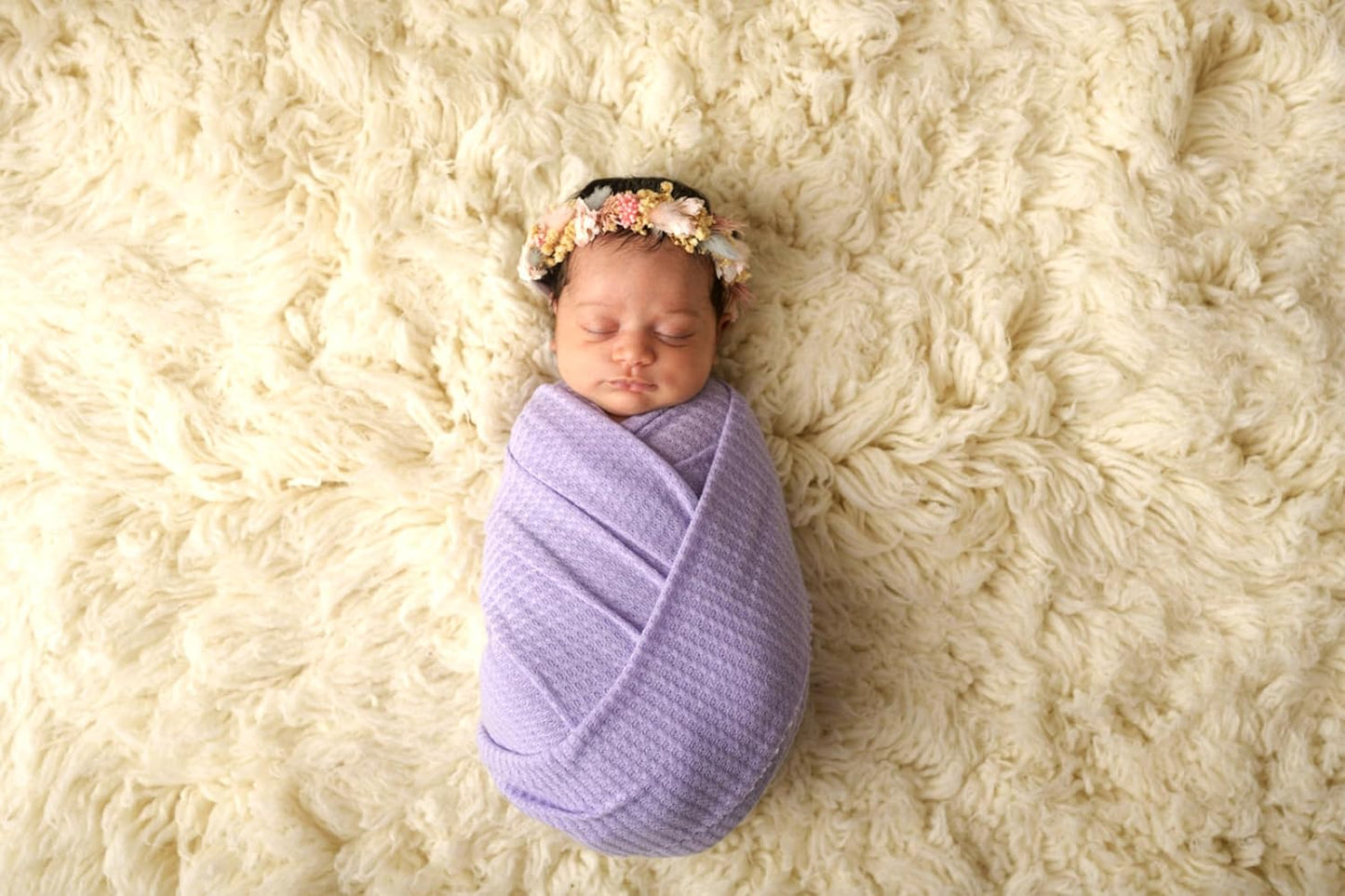 Set 3 Baby Wrap. of Newborn Photography Wraps. Baby Swaddle or Blanket for Newborn Photography Props. Waffle Knit