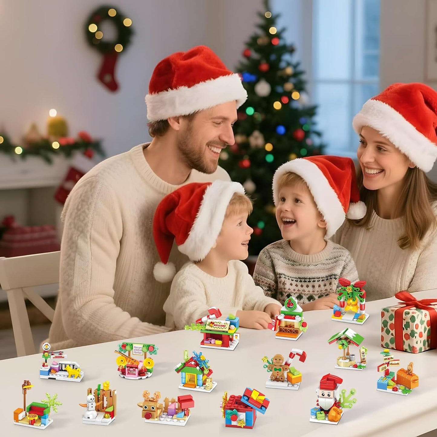 Santa’s Workshop Advent Calendar 2025 - 24-in-1 Holiday Countdown Gift for Kids Ages 6+