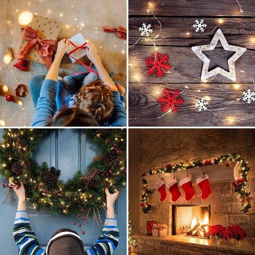 Lighting EVER Fairy Lights - 20 LED Battery Operated Mini String Lights for Crafts & Decor | 8 Pack