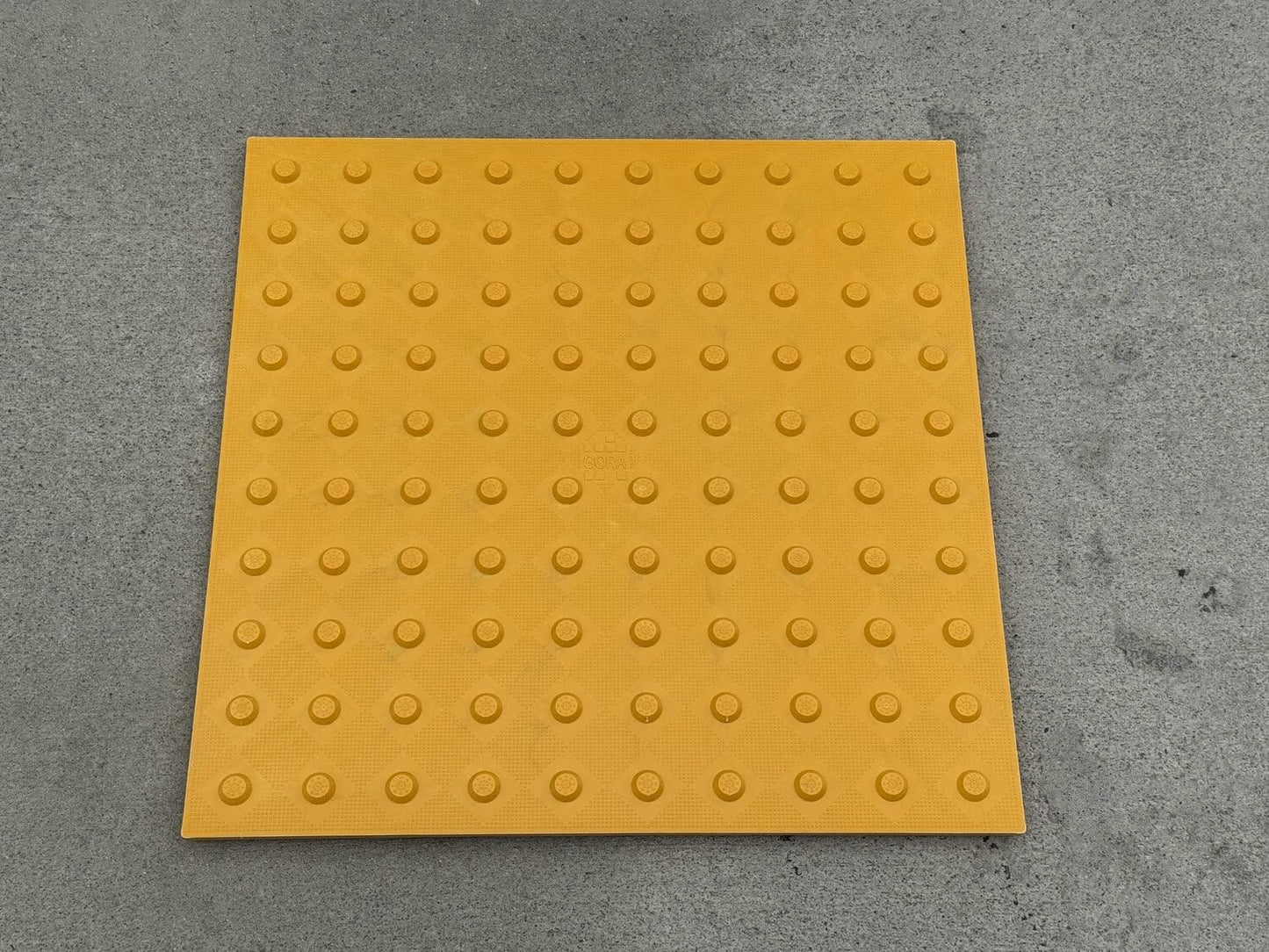 Cast-in-Place ADA Tile (24" x 24") - Truncated Domes - Sandbaggy (2' x 2' ADA Tile, 1, Count)