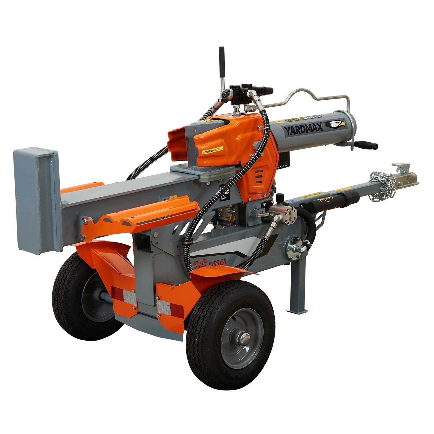 Yardmax Gas Log Splitter 36 Ton 2-Way Half Beam Briggs & Stratton Engine CR950